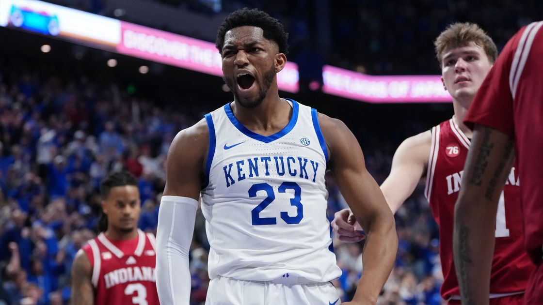 Dominant second half earns Kentucky big win over Indiana - Southeastern ...