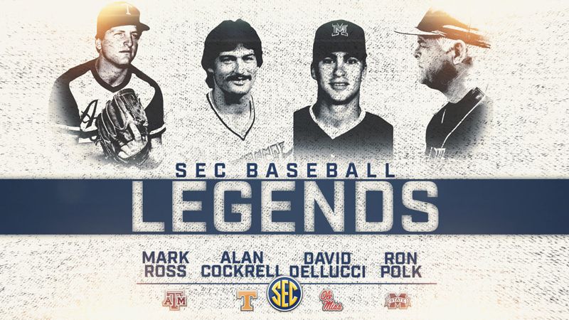 Sec Announces 2018 Baseball Legends Southeastern Conference