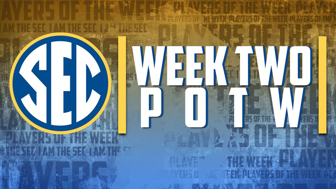 Week 2 SEC Players of the Week - Southeastern Conference
