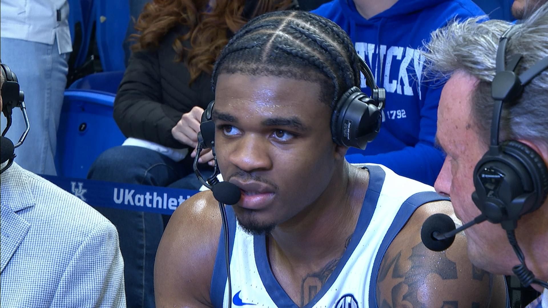 Otega Oweh relives final moments of Kentucky's win over Tennessee - Southeastern Conference