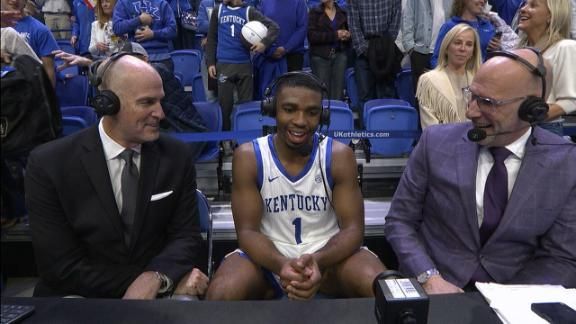 No. 5 UK's Butler ecstatic after career-high 33 points vs. Louisville ...