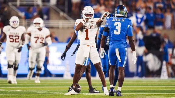Highlight: No. 21 Texas wins defensive battle vs. Kentucky in OT ...