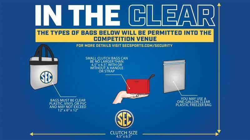 Clear bags, mobile tickets required for SEC baseball - Southeastern