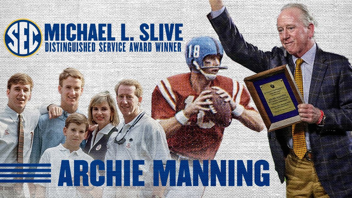 SEC to honor Archie Manning with Michael L. Slive Award - Southeastern ...