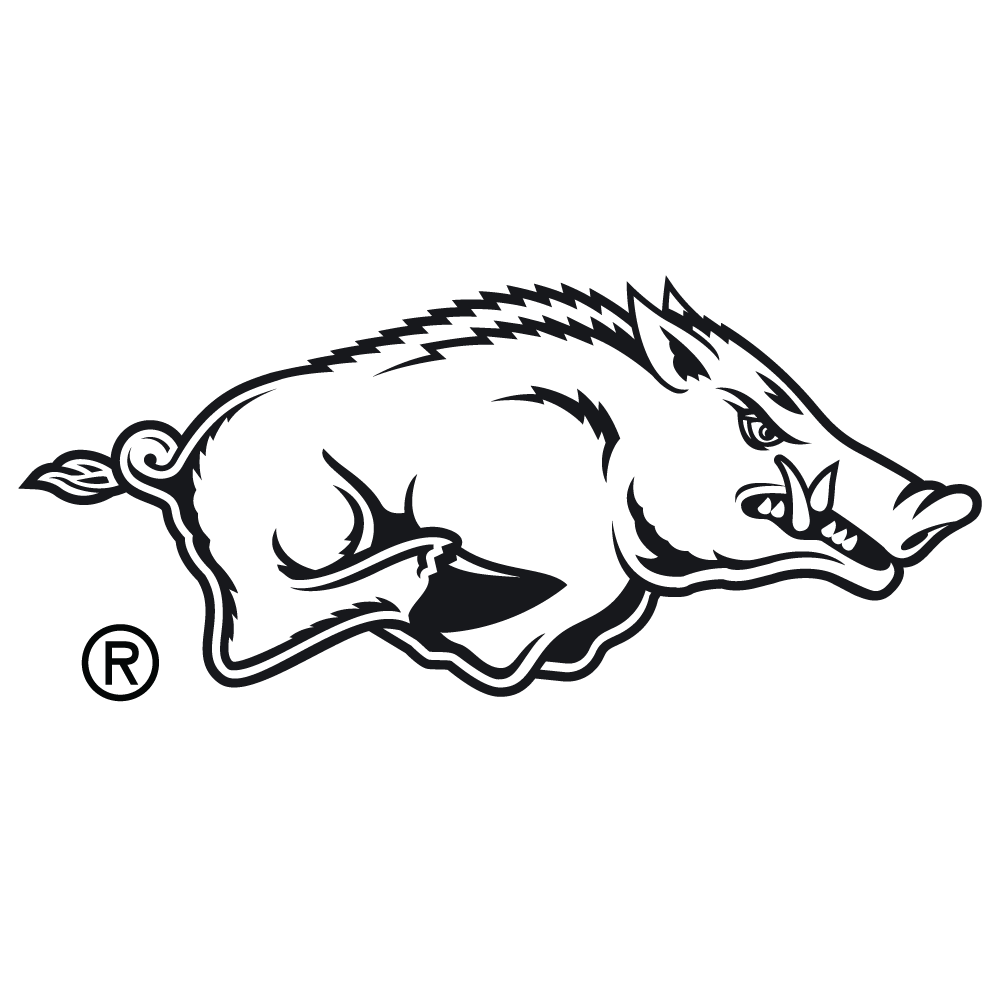 Lady Razorback Logo Women's Track & Field - Arkansas Razorbacks - Southeastern Conference