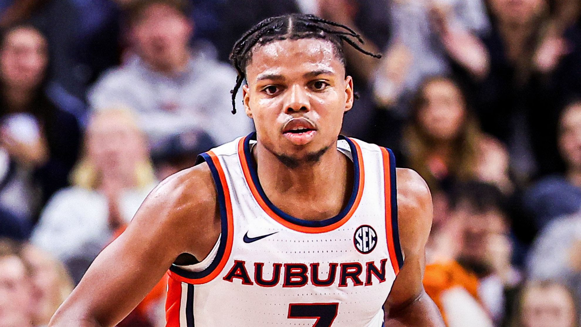 Keyshawn Hall's double-double leads No. 20 Auburn past Merrimack