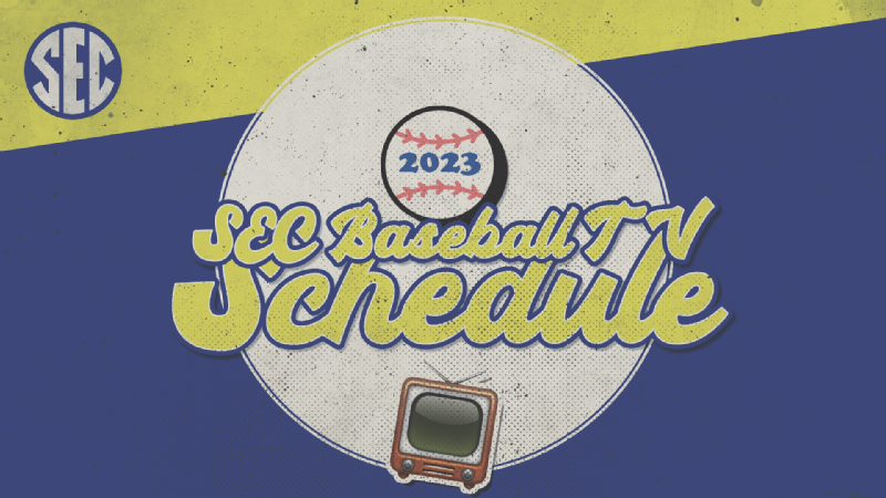 SEC Baseball Television Schedule Announced - Southeastern Conference